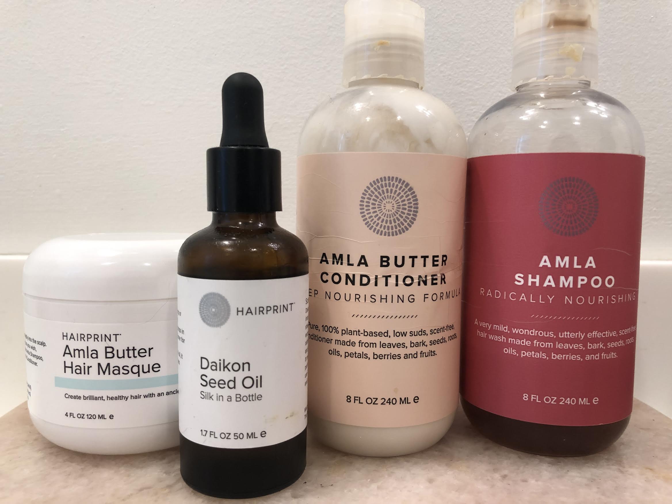 I love Hairprint Products and Color Restorer!