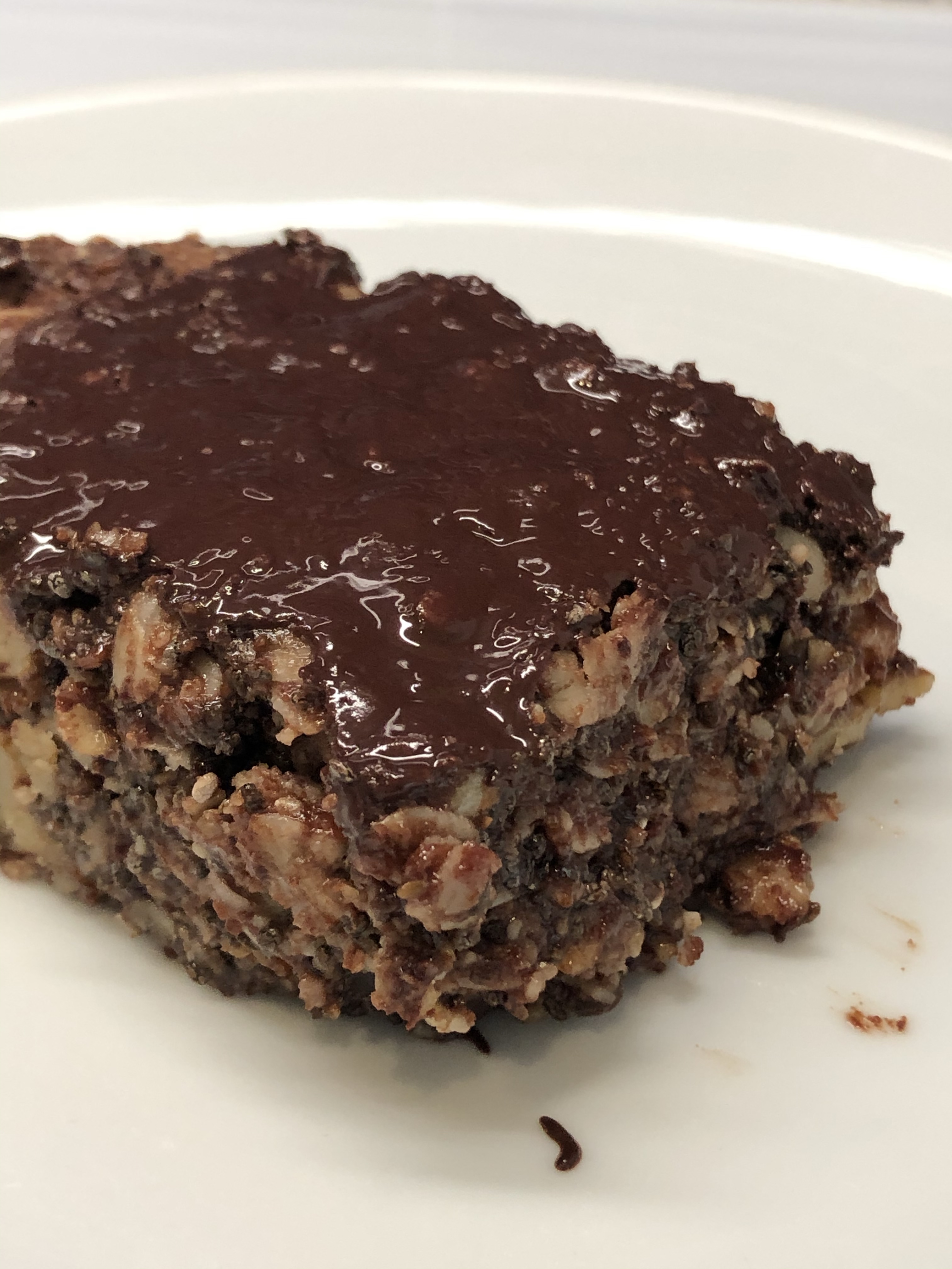 Double Chocolate Granola Bars