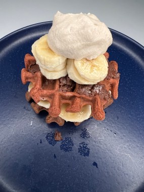 Granola Butter Waffles!