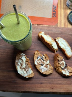 Smoothies and Toast