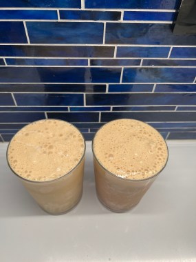 Frosty Frothy Maple Coffee