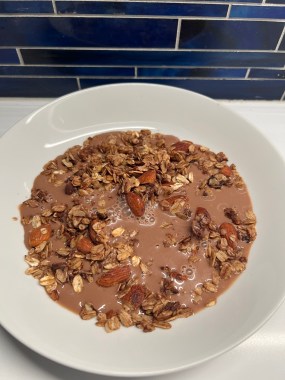 Chocolate and Almond Granola