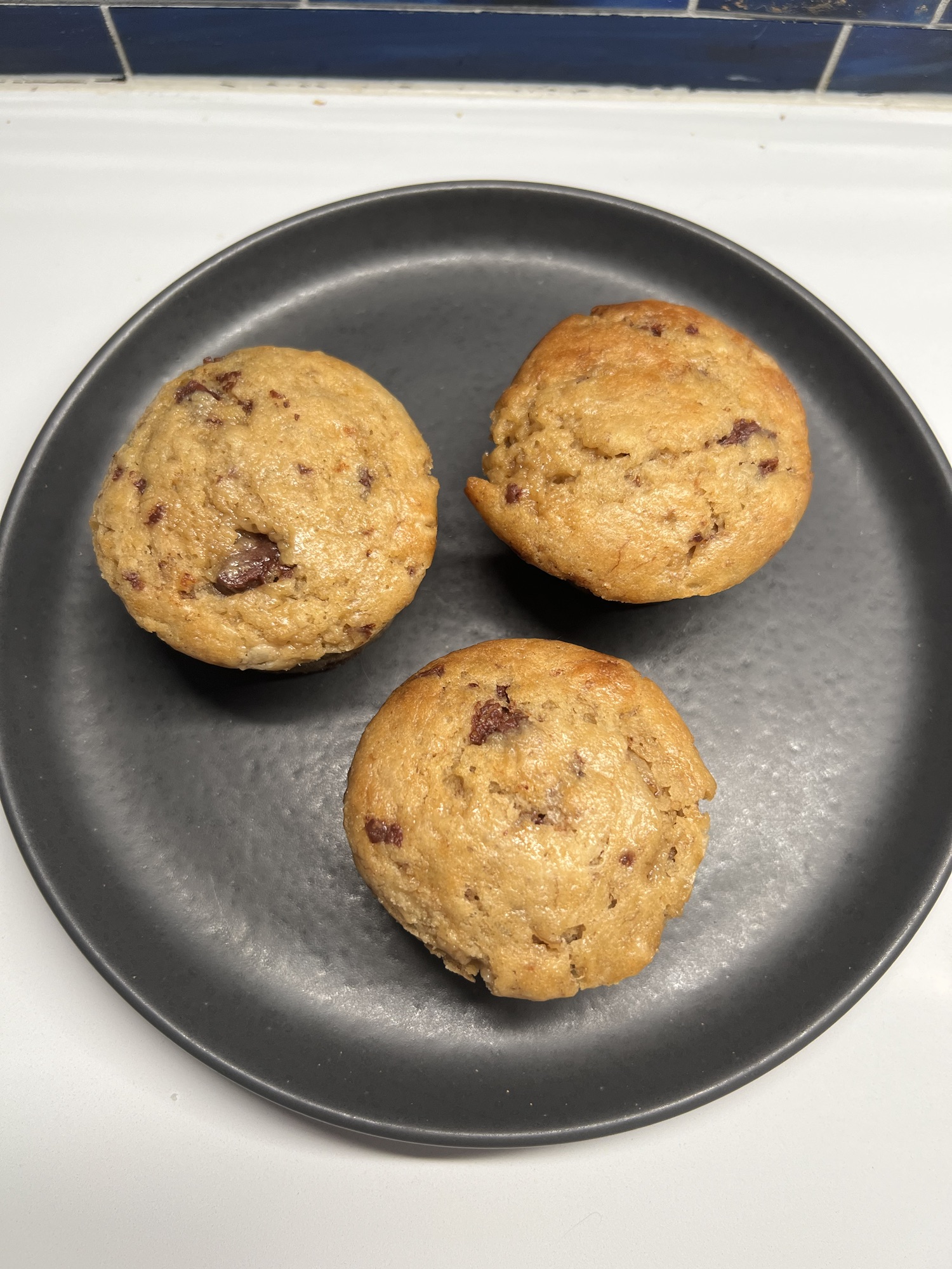 Chocolate and Banana Muffins