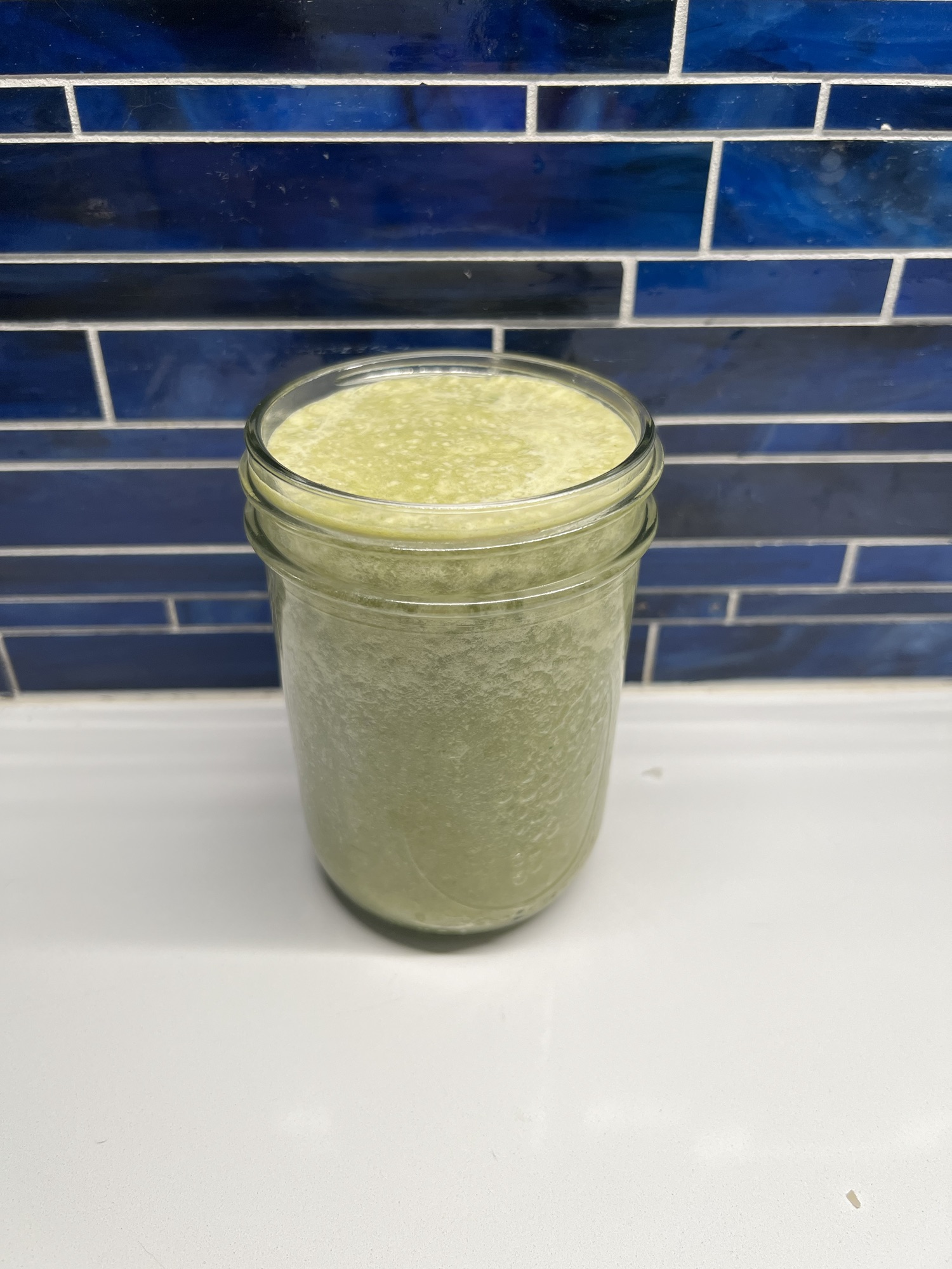 Green Smoothie with Pineapple