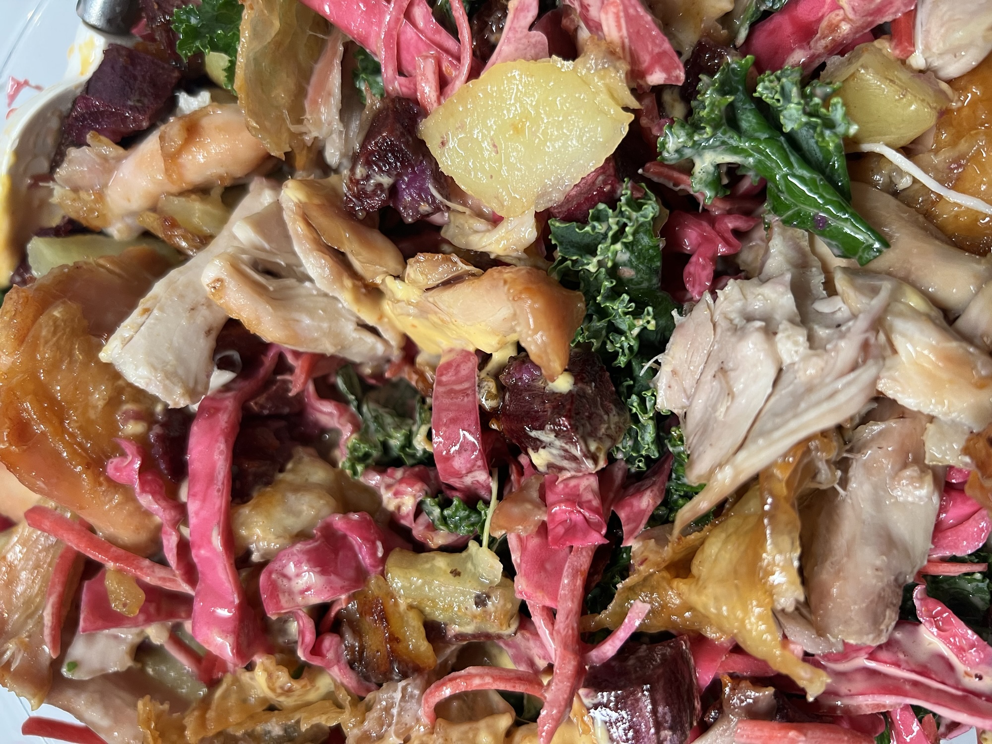 Leftovers Chicken Salad