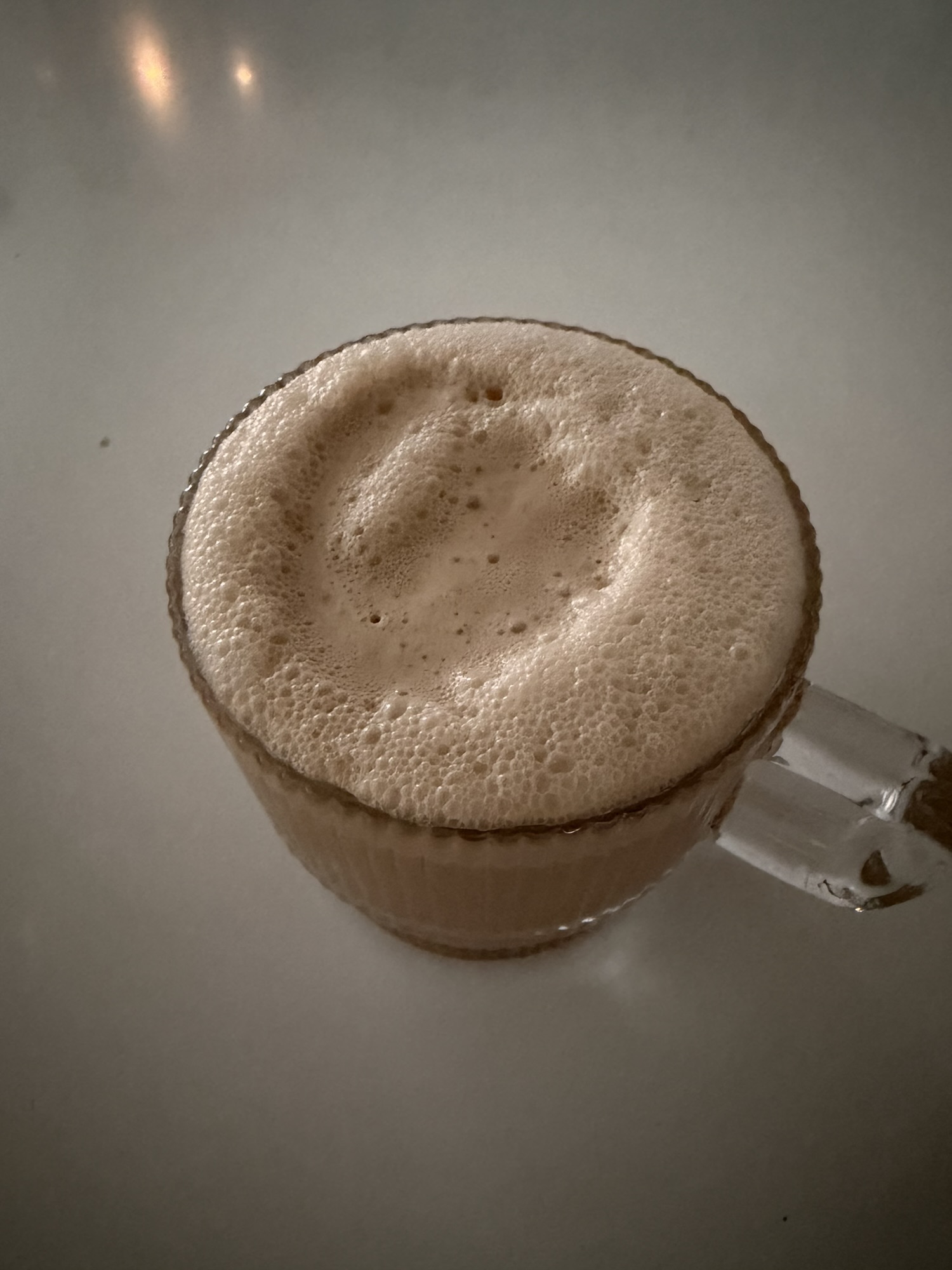 Frothy Vanilla Ice Cream Coffee!