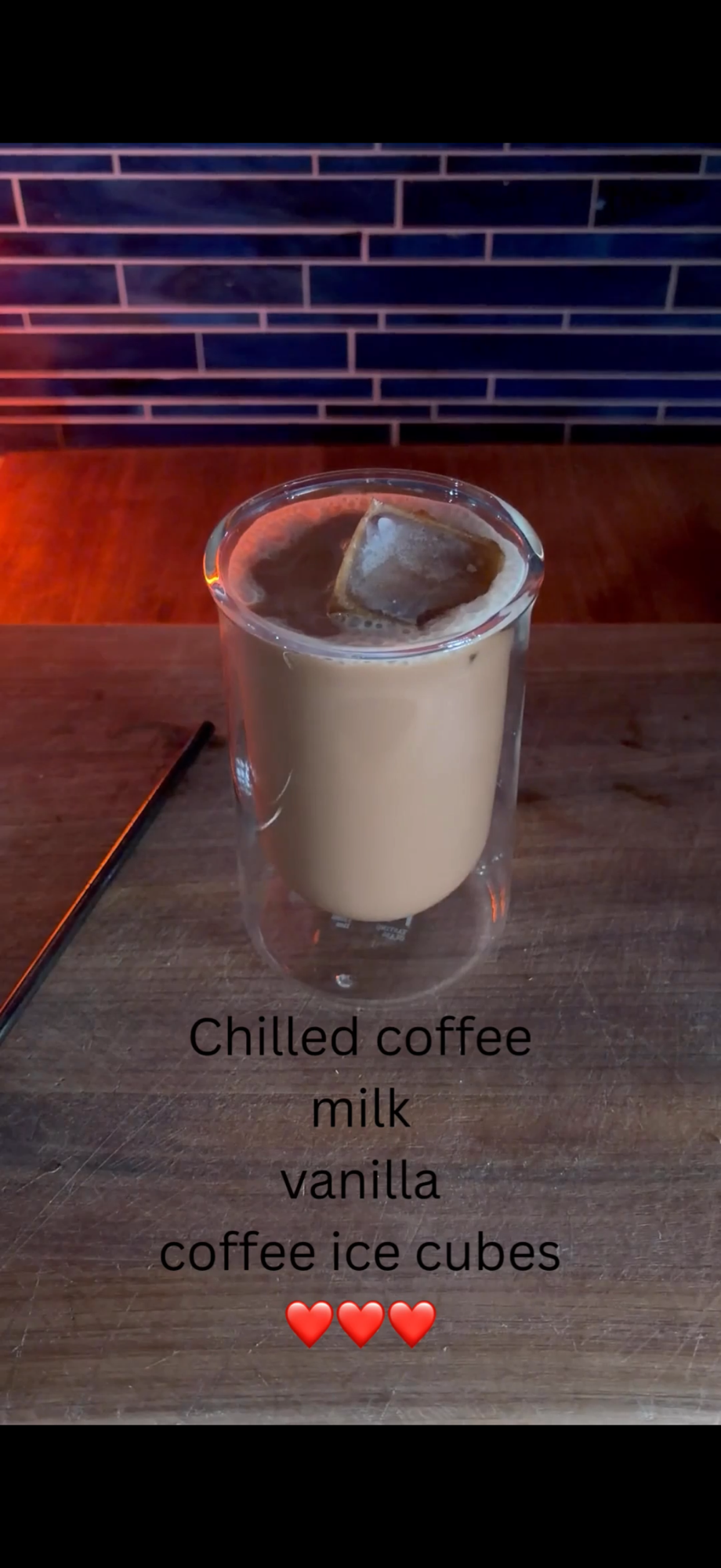 Iced Vanilla Coffee